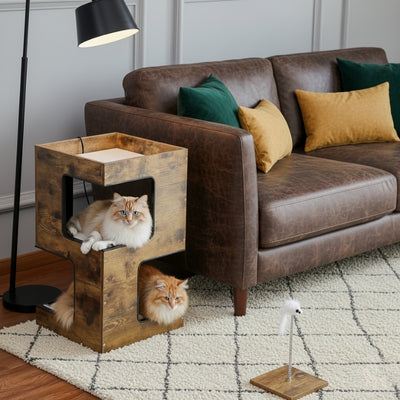 arbre-à-chat-en-bois-ninook-variante-foncé