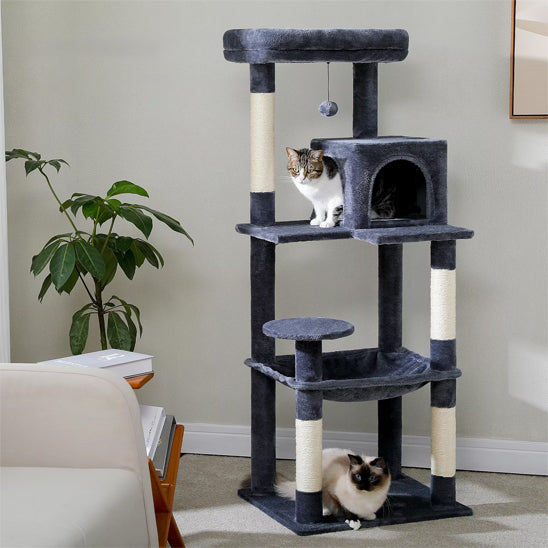 arbre a chats pierbou couleur gris fonce