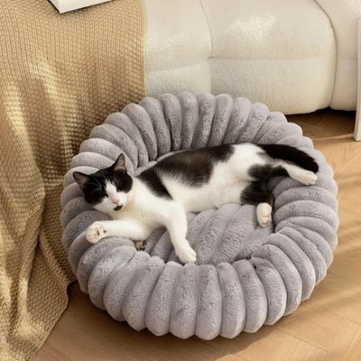 coussin chat mokky variante gris