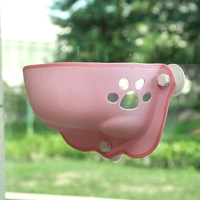 hamac pour chat fenetre feutou variante rose
