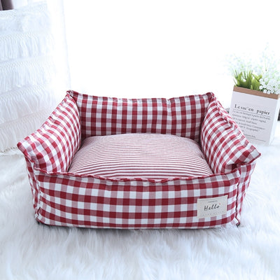 lit pour chat vicarou variante rouge