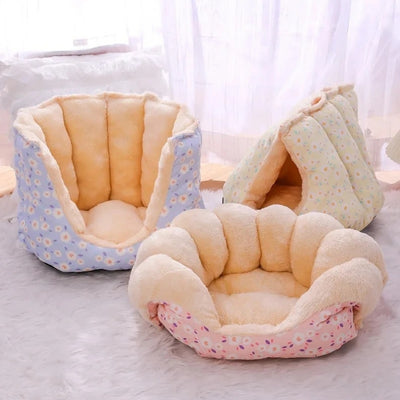 panier chaton choutine les trois variantes