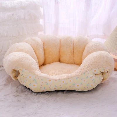 panier chaton choutine variante jaune