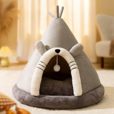 tente-pour-chat-variante-chat-gris