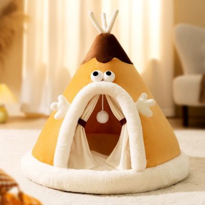 tente-pour-chat-variante-montagnard-ocre