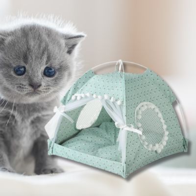 variante-de-tente-pour-chaton-vert-et-blanc