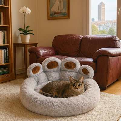 variante gris panier pour chat original patour