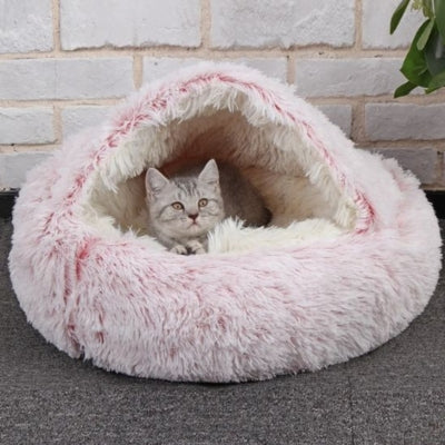 variante niche pour chat nicalin rose avec chat dedans