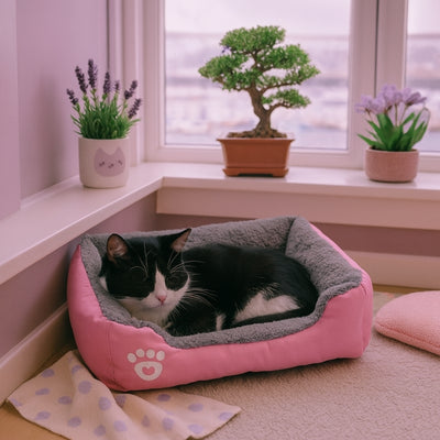 variante rose du panier chat patounet