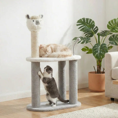 arbre a chat alpagar chat grattoir en bas