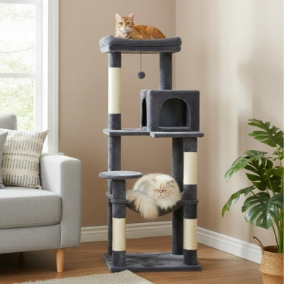 arbre a chat altorin variante gris fonce