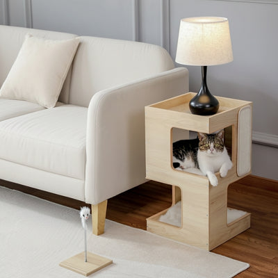 arbre-à-chat-en-bois-ninook-variante-bois-clair