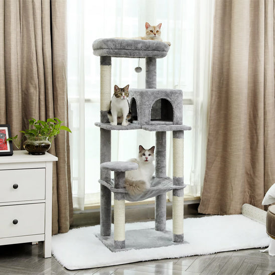 arbre a chats pierbou couleur gris clair