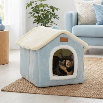cabane a chat helicha dans appartement