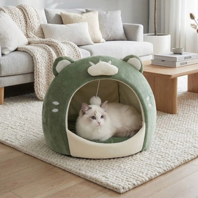 cabane a chats chatix vert