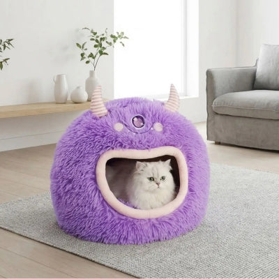 cabane chaton maliar violet