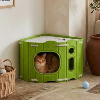 cachette chat feutina chat dedans
