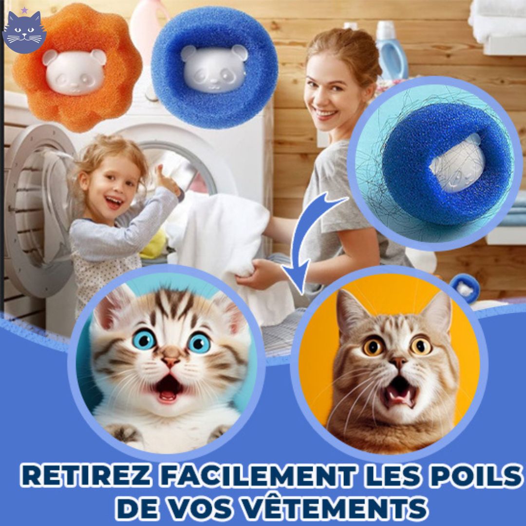 Attrape-poils pour lave linge | CleanClothes™