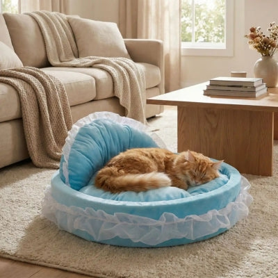 couffin chaton pausif variante bleu