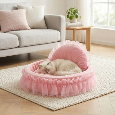 couffin chaton pausif variante rose