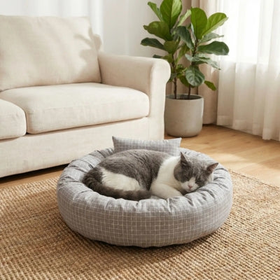 couffin pour chat jandol variante gris