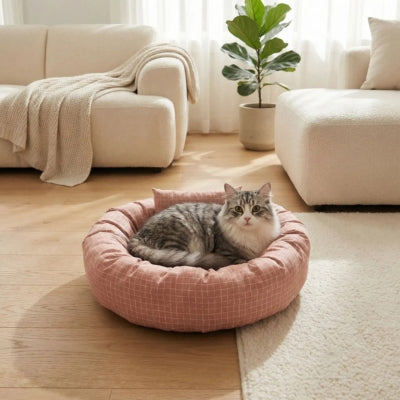 couffin pour chat jandol variante rose