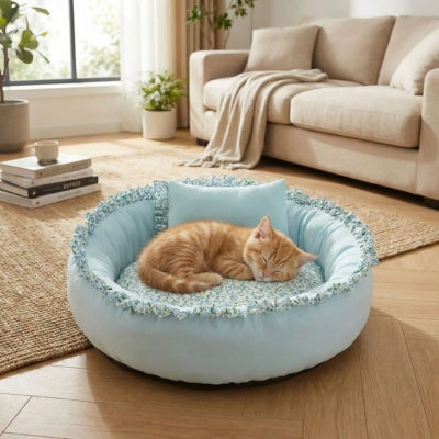 couffin pour chaton findor variante bleu