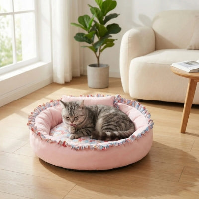 couffin pour chaton findor variante rose
