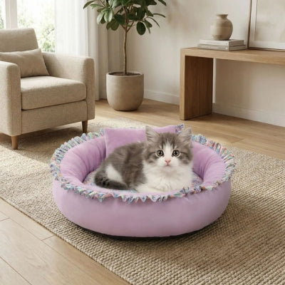 couffin pour chaton findor variante violet