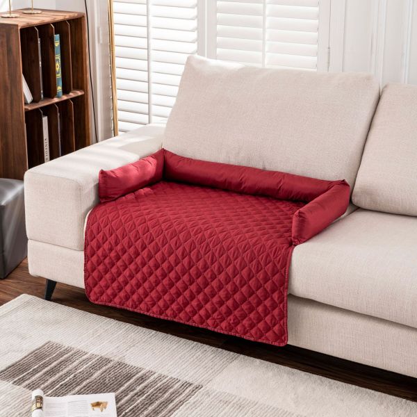 coussin à chat zeky rouge