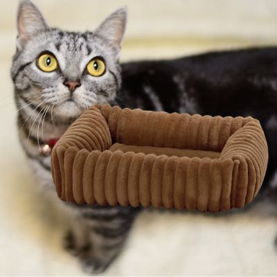 coussin-chat-marron-brun