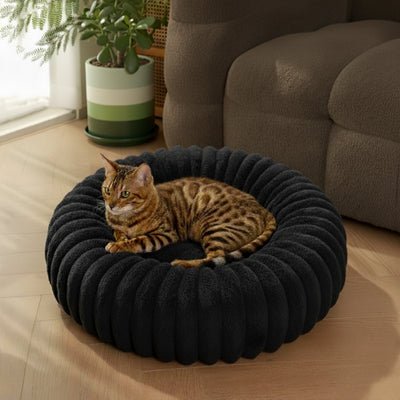 coussin chat mokky variante noir