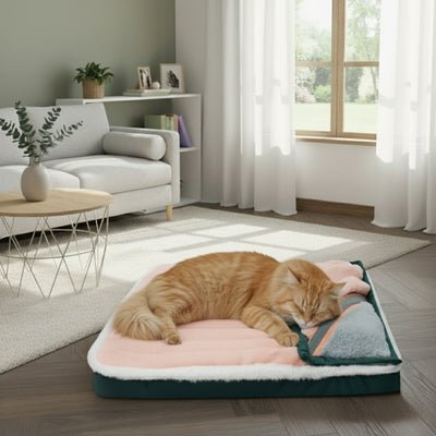 coussin pour chat chouti couleur rose