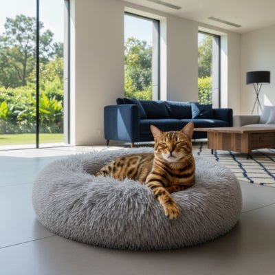 coussin pour chat opalow gris