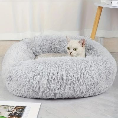 coussin pour chat pilouf gris