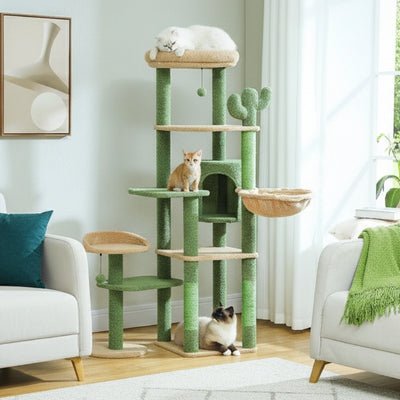 design arbre à chat cyclur variante vert