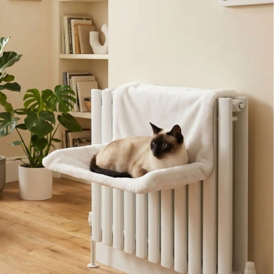 hamac pour chat radiateur hadol dans salon