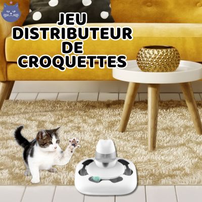 Jeu Distributeur de Nourriture Interactif | PlayFood™ - La Guilde des Chats