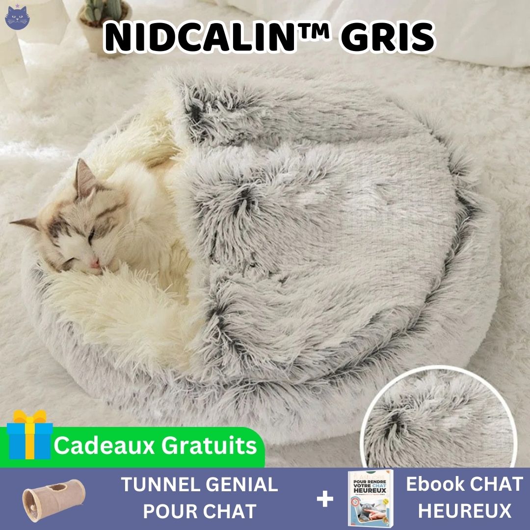 Lit Douillet pour chat | NidCalin™ - La Guilde des Chats