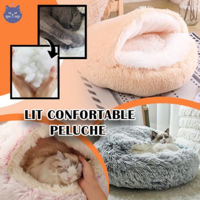 Lit Douillet pour chat | NidCalin™ - La Guilde des Chats