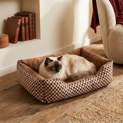 lit pour chaton gifon design carreaux