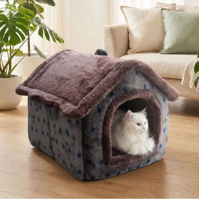 maison pour chat intérieur moukal dans salon