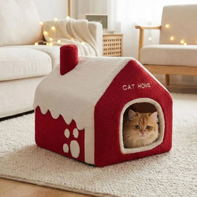 maisonnette chat nirual chat somnole