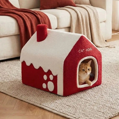 maisonnette chat nirual chat tranquille