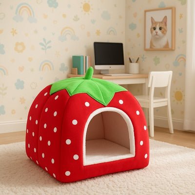 variante-niche-à-chat-fracou-fraise