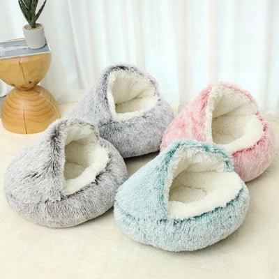 quatre-variantes-niche-pour-chat-noir-vert-café-rose