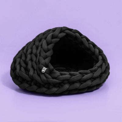 niche-pour-chat-tresse-variante-noir