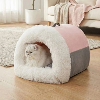 niches pour chats hipod rose