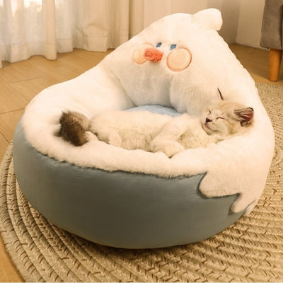 panier chatons oizou avec chaton dedans