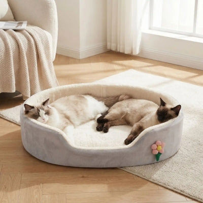 panier pour grand chat coufix gris taille XL